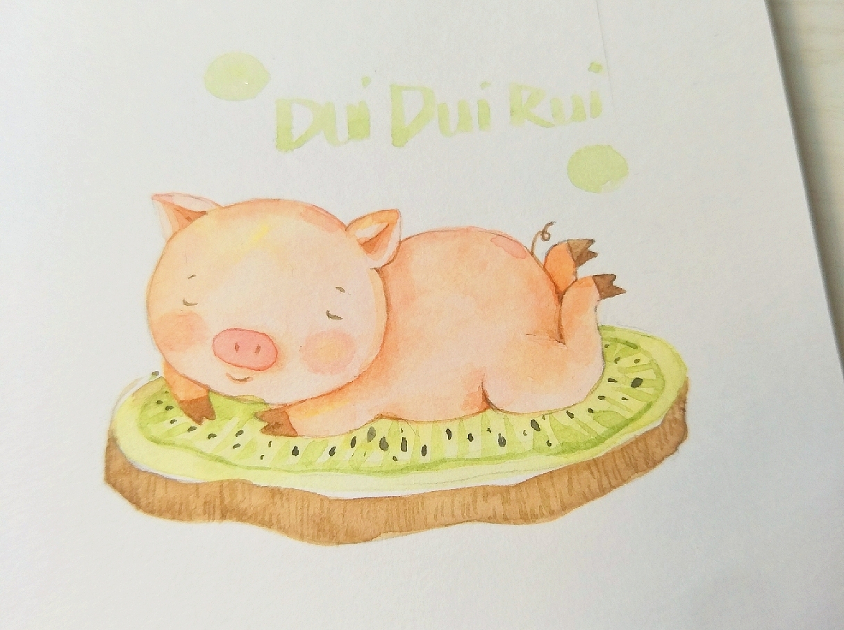 可爱手账小猪猪小盆友（图ZMTQ0NTU4MjUy） - 艺术插画 - 站酷设计师堆堆睿原创素材 - 站酷ZCOOL