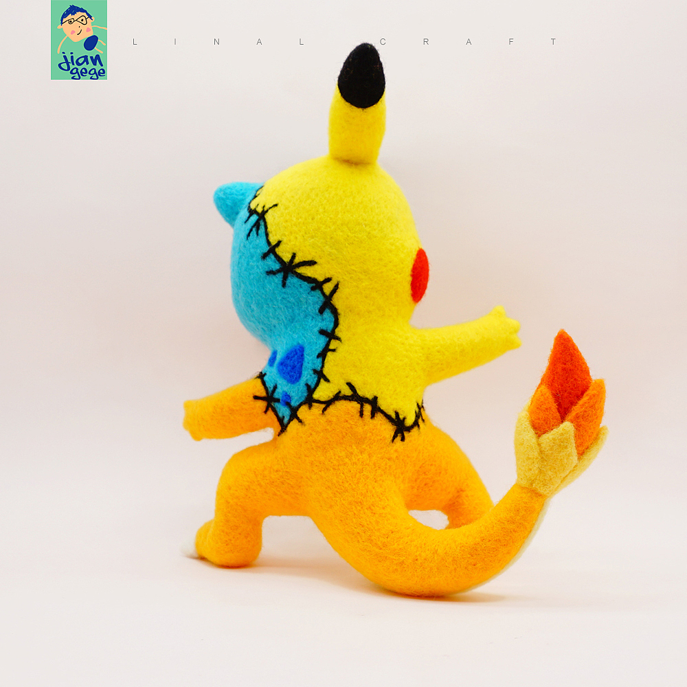 超级合体-羊毛毡（图ZMTk4MTMxMDE2） - 其他手工艺 - 站酷设计师健哥哥Linal原创素材 - 站酷ZCOOL