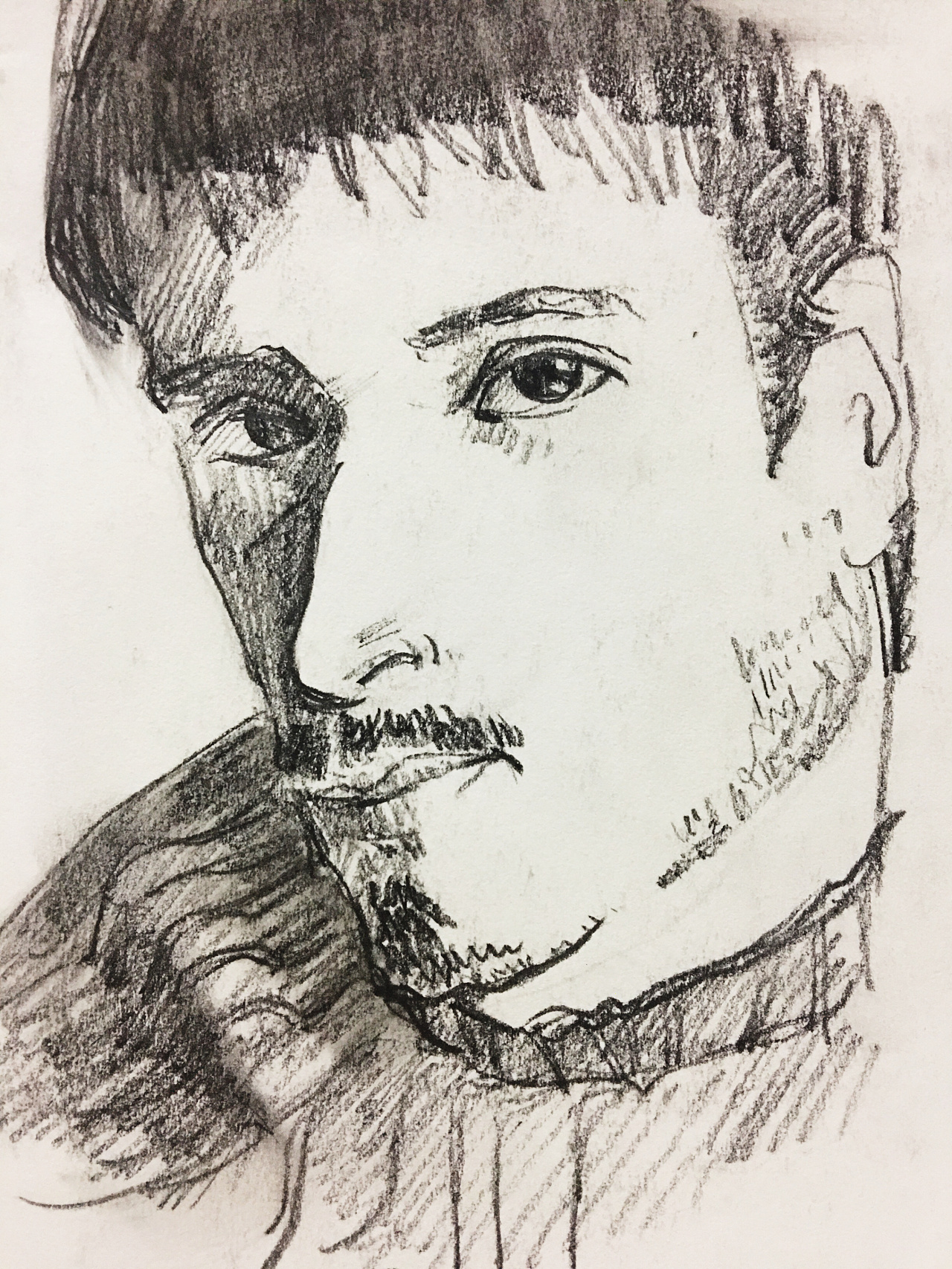 【手绘系列】—碳铅人物