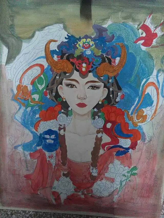 装饰艺术课的作品