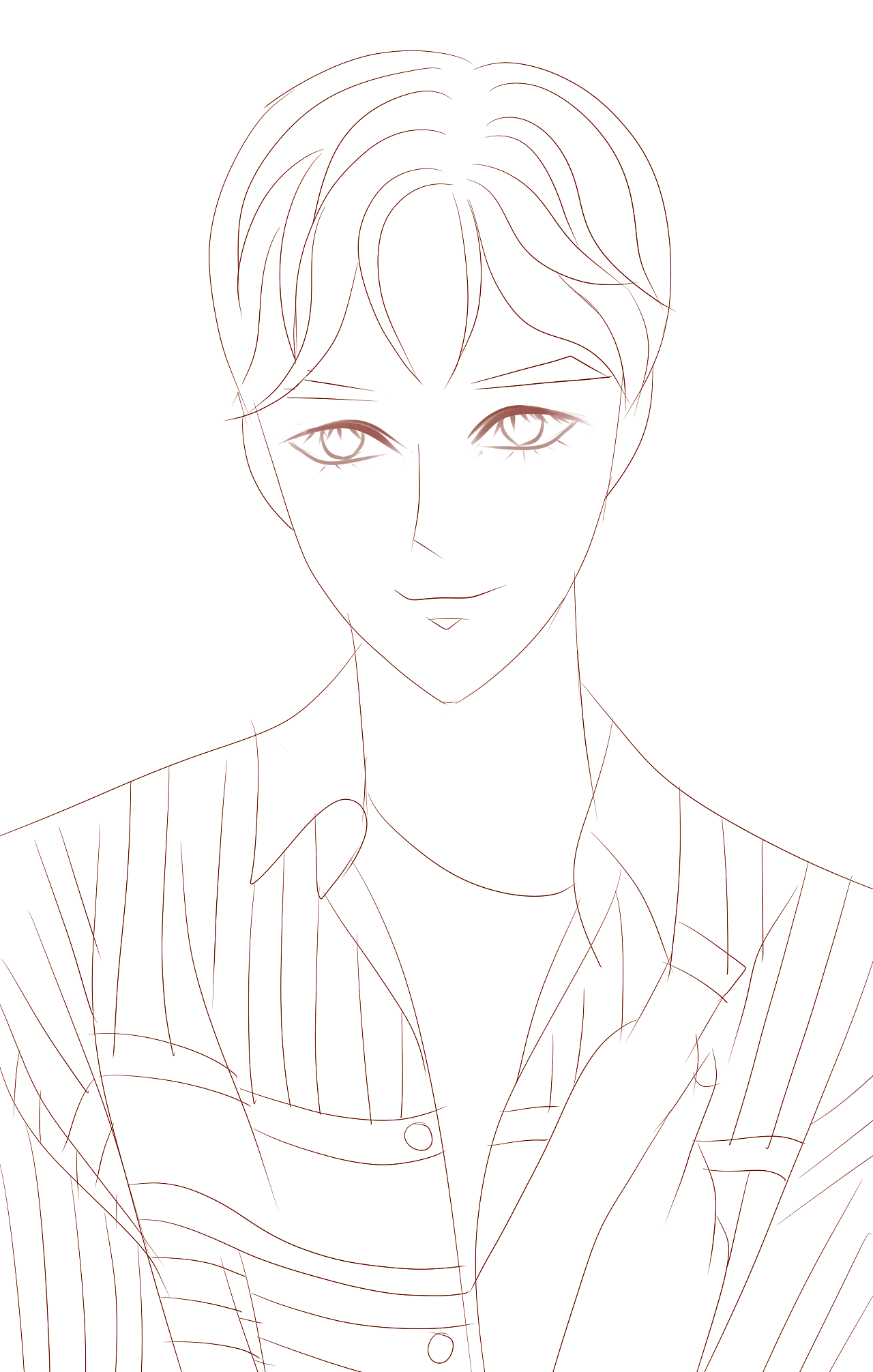 画了个漫画人物