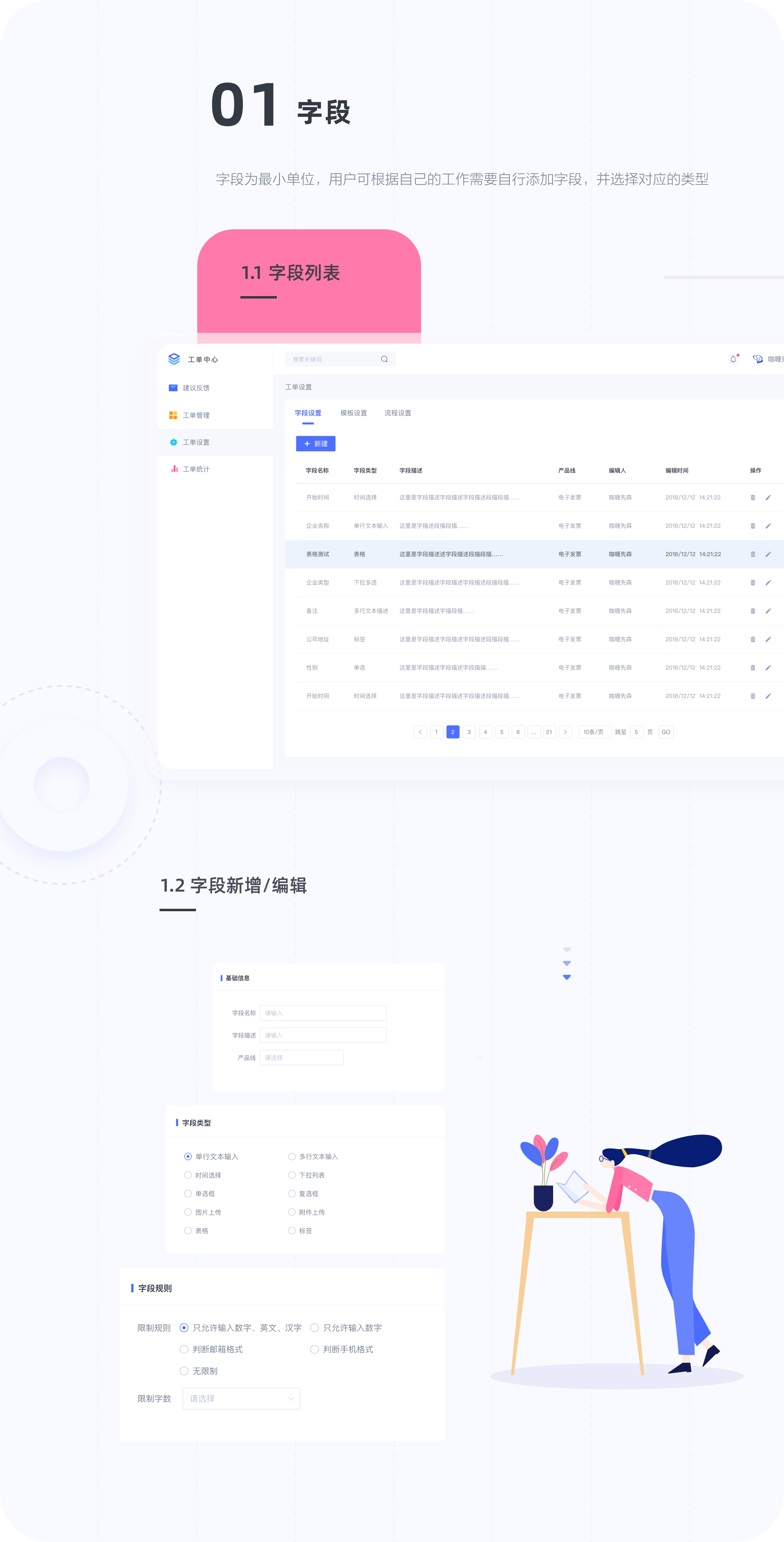 后台设计-工单4.0(图ZMjI2NDU2OTY4) - 交互/UE - 站酷设计师咖喱先森原创素材 - 站酷ZCOOL