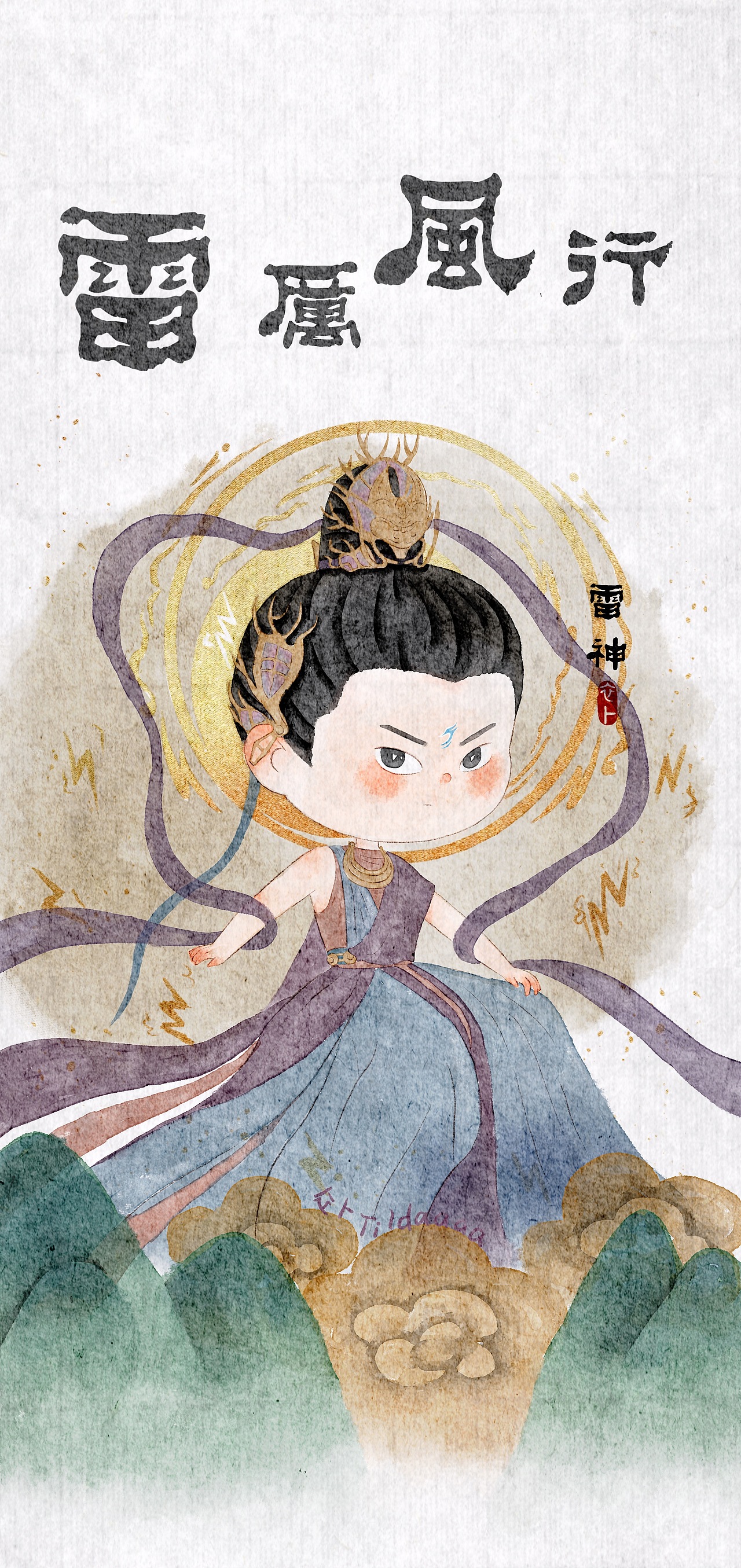 《长月烬明》古风创作十二神合集（图ZMzM5MjYwMzEy） - 儿童插画 - 站酷设计师Tildaaaa原创素材 - 站酷ZCOOL