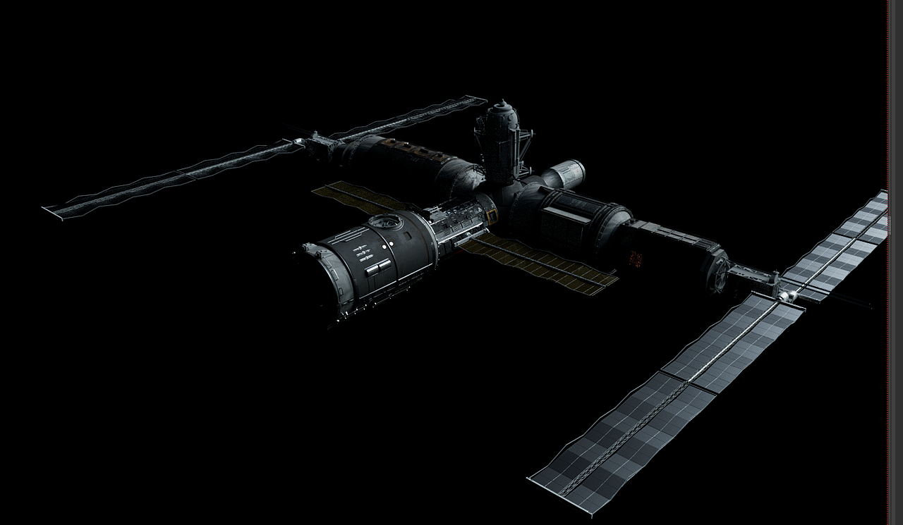 中国空间站（图ZMjg3OTIyNjY0） - 场景 - 站酷设计师ZIRA原创素材 - 站酷ZCOOL