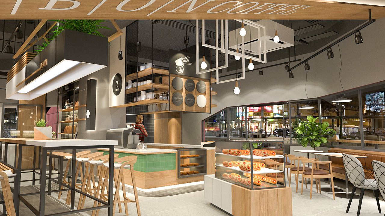 北京桥步咖啡（2018）（图ZMTgwNDI2OTky） - 家装设计 - 站酷设计师啡卖品设计原创素材 - 站酷ZCOOL