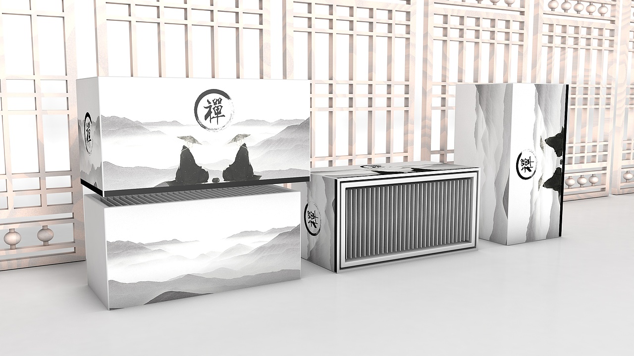 茶葉包裝（圖ZMjIwMzM4NTA0） - 包裝 - 站酷設(shè)計師魔動閃霸李大靖原創(chuàng)素材 - 站酷ZCOOL