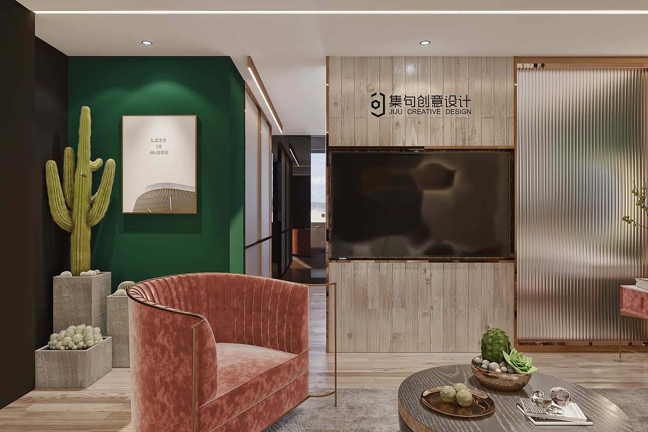 绿得发慌｜家居空间（图ZMTQ5MzU0MjQ4） - 家装设计 - 站酷设计师集句设计陈捷原创素材 - 站酷ZCOOL