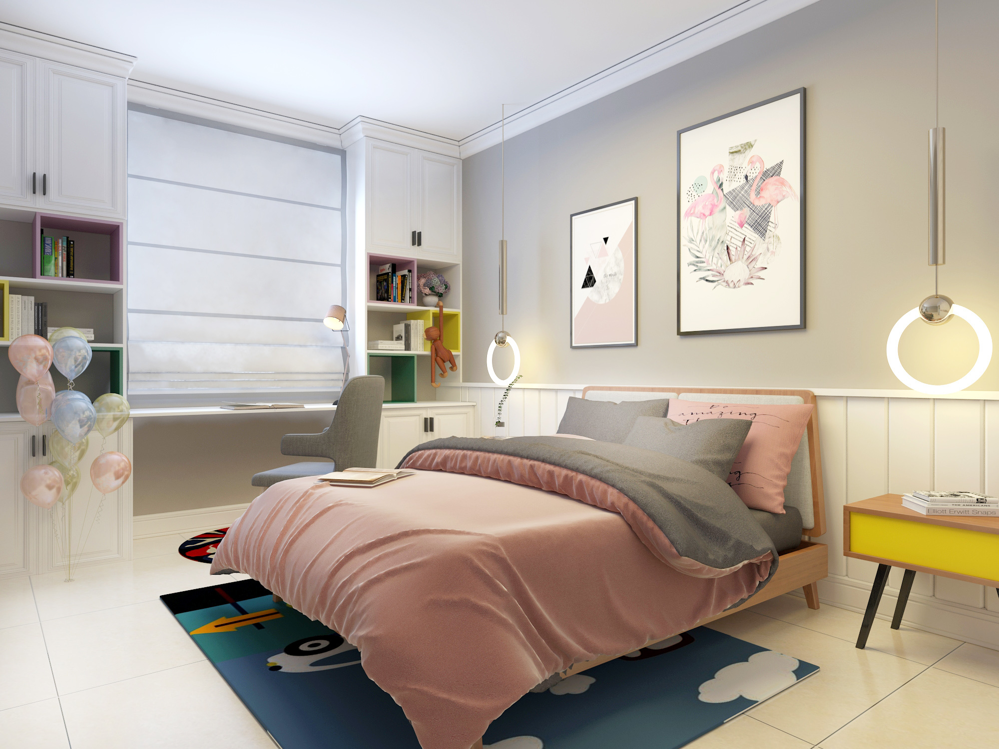 1992现代清新小卧室