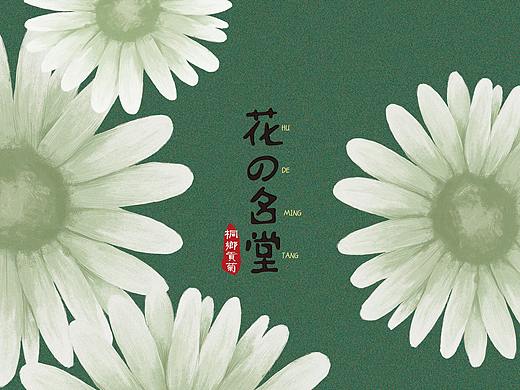 “花的名堂”杭白菊包装设计