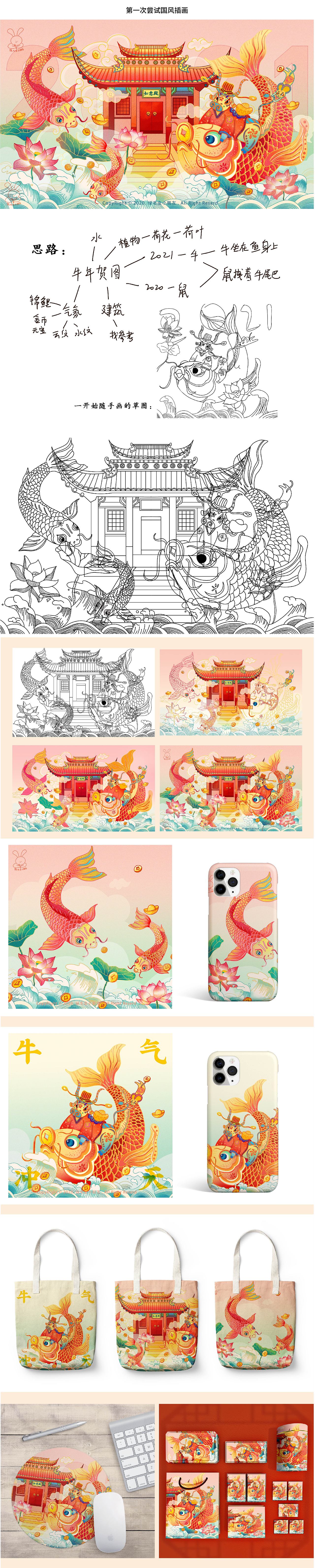 2020-2021插画总结（图ZMjM5NzIyMjQw） - 商业插画 - 站酷设计师绿毛虫小朋友原创素材 - 站酷ZCOOL