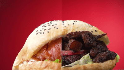 【平面➕主题视频】国潮汉堡 #美食摄影（图ZMjc1MjA0MzI0） - 美食摄影 - 站酷设计师桔子拾光美食摄影原创素材 - 站酷ZCOOL