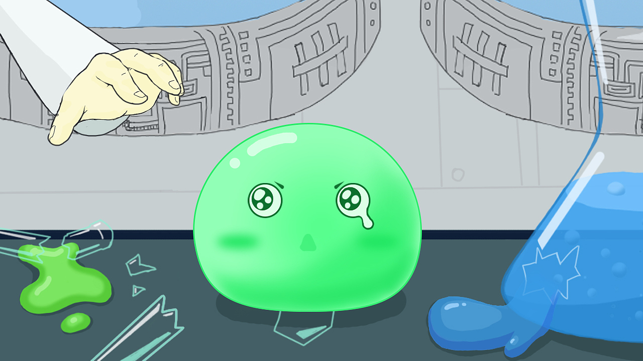 奔跑吧，史莱姆（图ZNzIwNDAyMTY=） - 游戏UI - 站酷设计师空白kk原创素材 - 站酷ZCOOL
