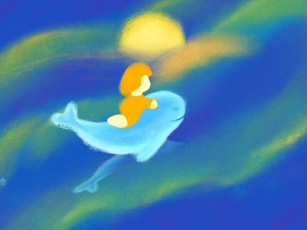 海豚戀（圖ZMjk5Mzk2MjI4） - 兒童插畫 - 站酷設(shè)計(jì)師beedo原創(chuàng)素材 - 站酷ZCOOL