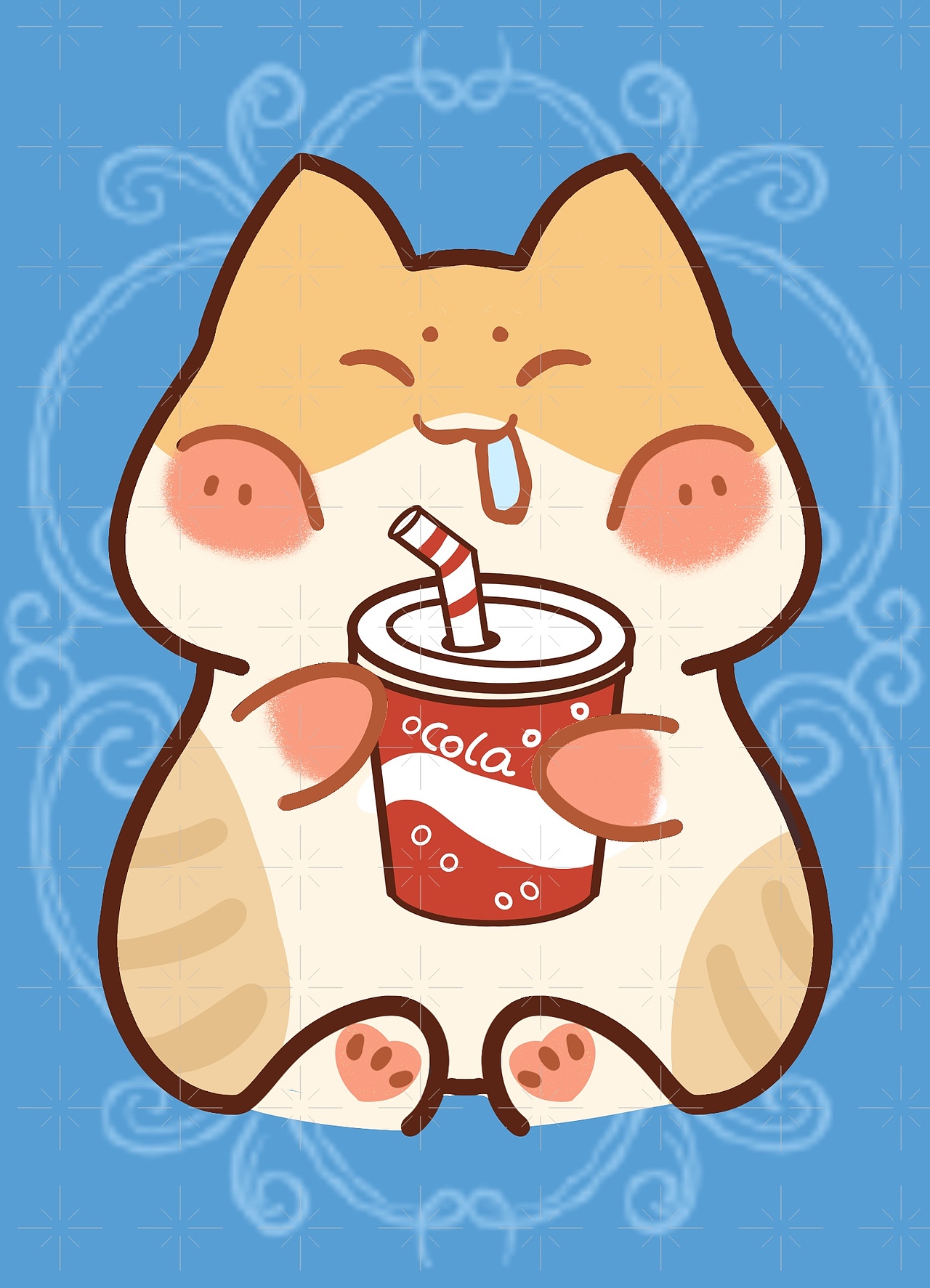 猫咪快餐店食物插画Ip设计（图ZMzgzNTg3Nzg4） - 商业插画 - 站酷设计师竹子呐呐原创素材 - 站酷ZCOOL