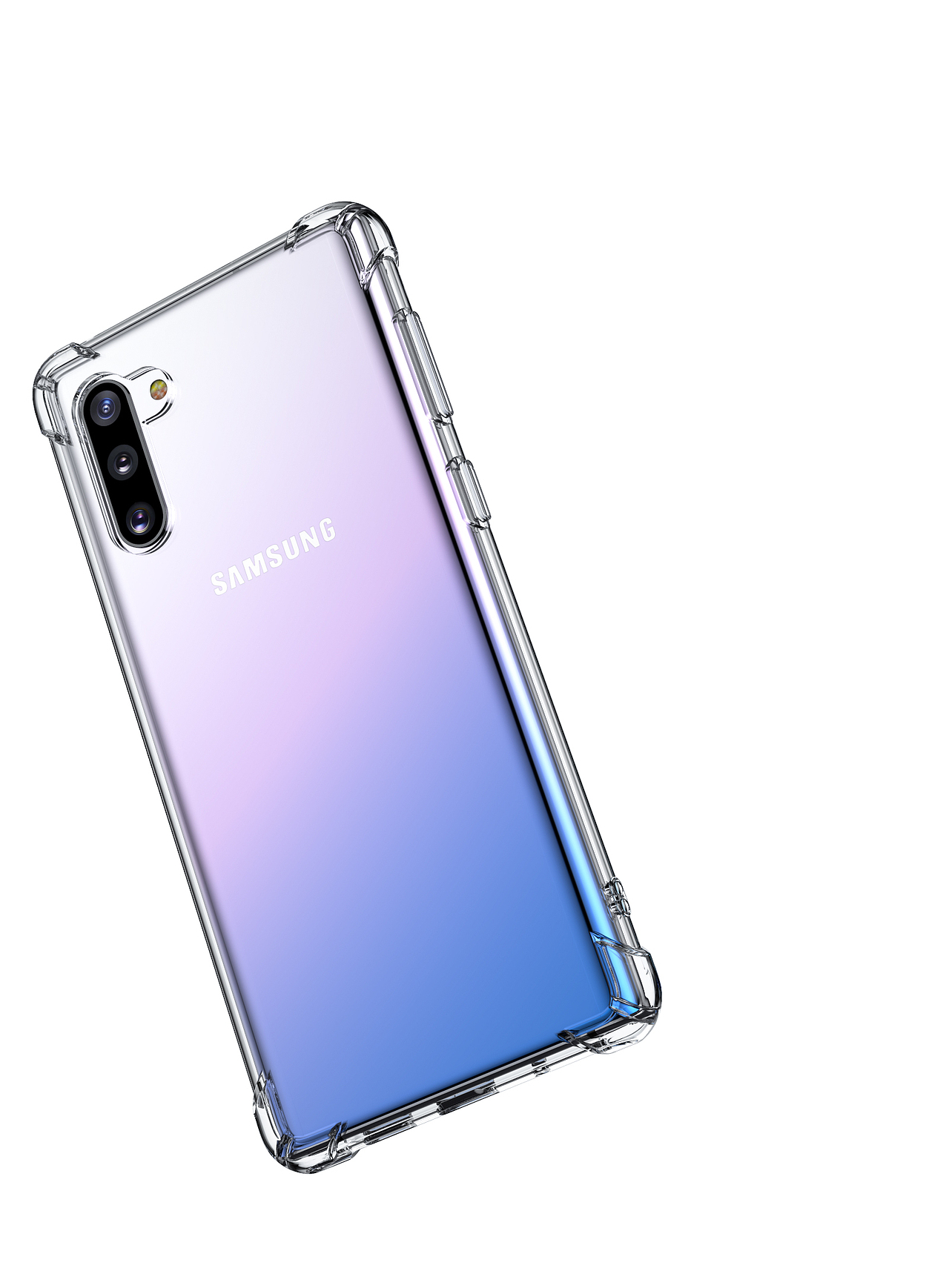 蓝牙耳机 防摔手机壳渲染