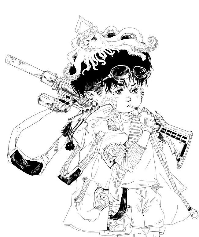 我的小东西꒰⌯-ω-⌯꒱（图ZMTg5MDc2MTM2） - 艺术插画 - 站酷设计师芒果雪顶卡布原创素材 - 站酷ZCOOL
