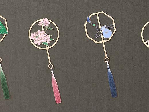 “扇——善”国风书签及包装设计