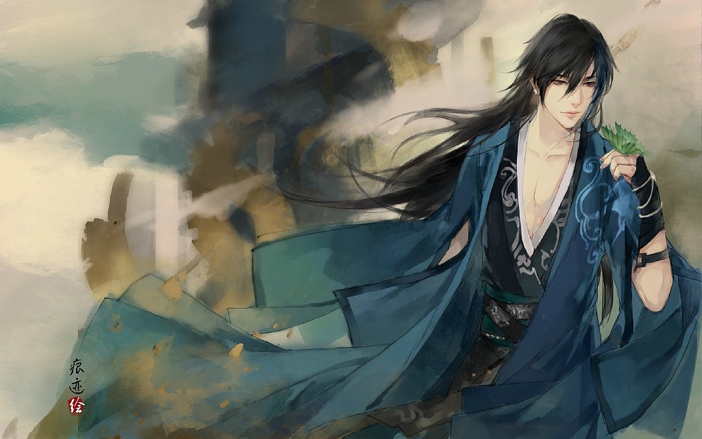 【痕迹画廊】还是一组适合做桌面的古风小哥哥