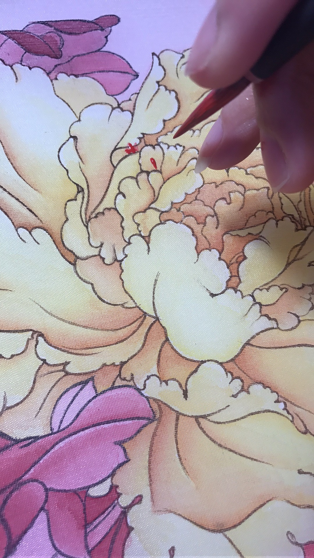 第一次画工笔画！挖坑填坑乐此不疲（图ZMTIyMzc1ODAw） - 绘画 - 站酷设计师婳画原创素材 - 站酷ZCOOL