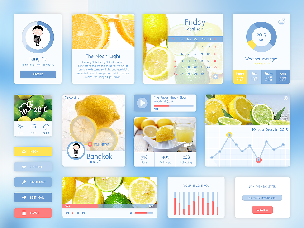 图片选取与色彩搭配