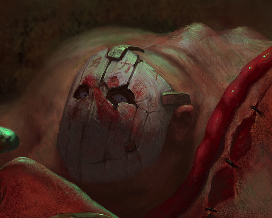 CG插画（dota2英雄外传—屠夫）（图ZNjI5NTE2Njg=） - 商业插画 - 站酷设计师净名原创素材 - 站酷ZCOOL