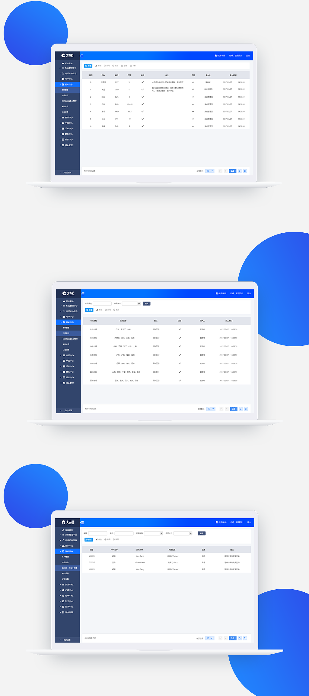 B端后台系统设计思考和总结 V1.0