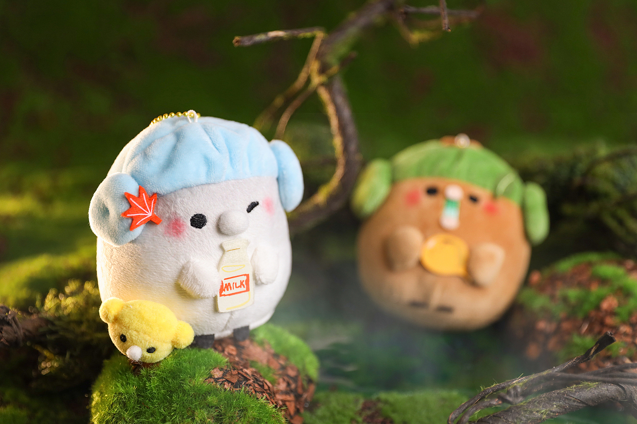 【泡温泉的彼尔德和可可】/毛绒摄影|摄影|产品摄影|g小晕_原创作品