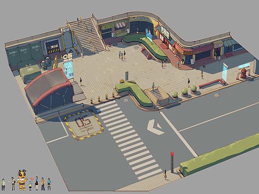 场景小品（个人主页-ZMzgwNDcwMTY=） - 概念设定 - 站酷设计师FrannerWong原创素材 - 站酷ZCOOL