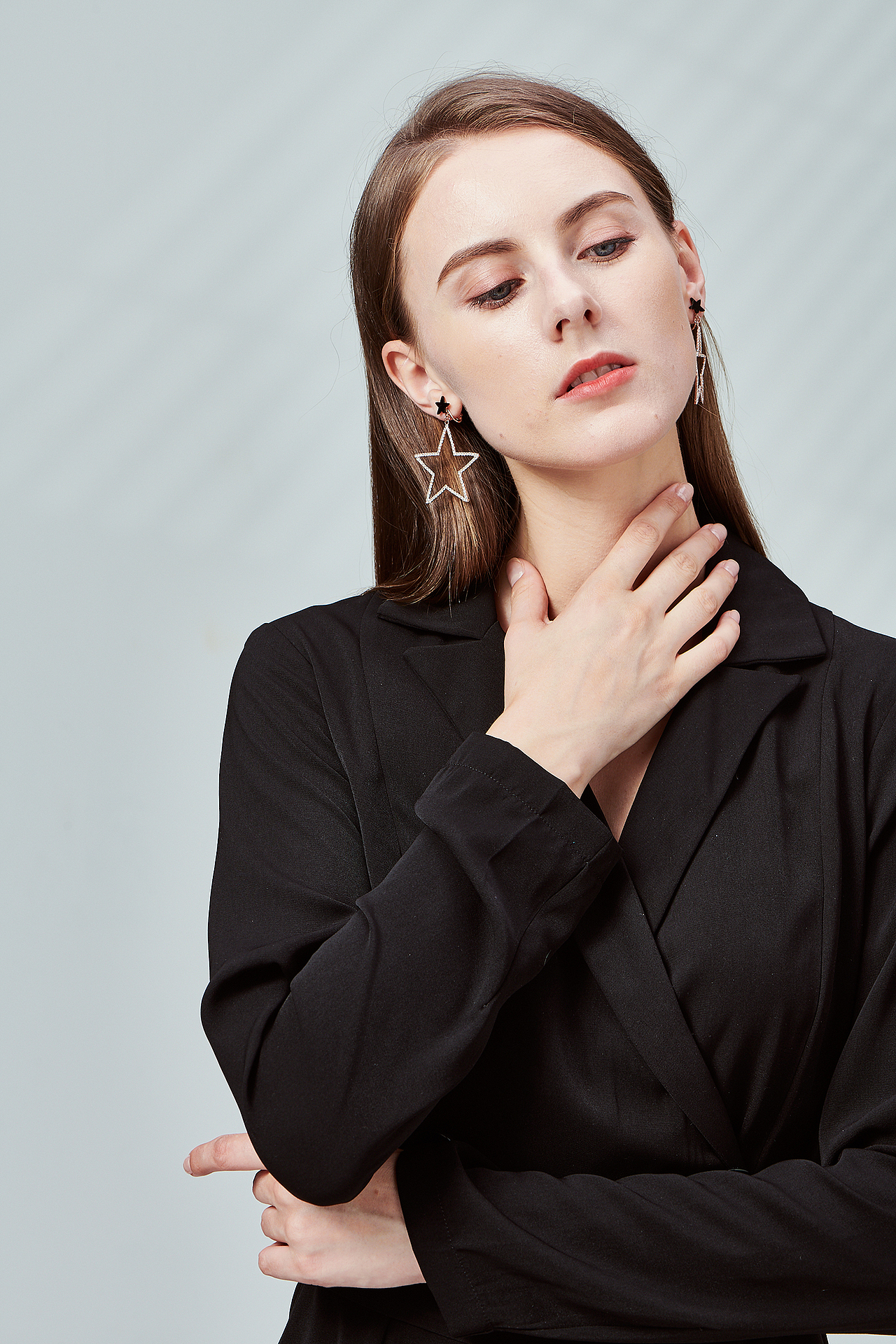 模特首饰拍摄电商产品