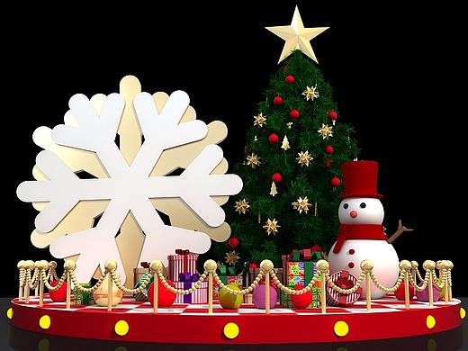 圣诞美陈素材
