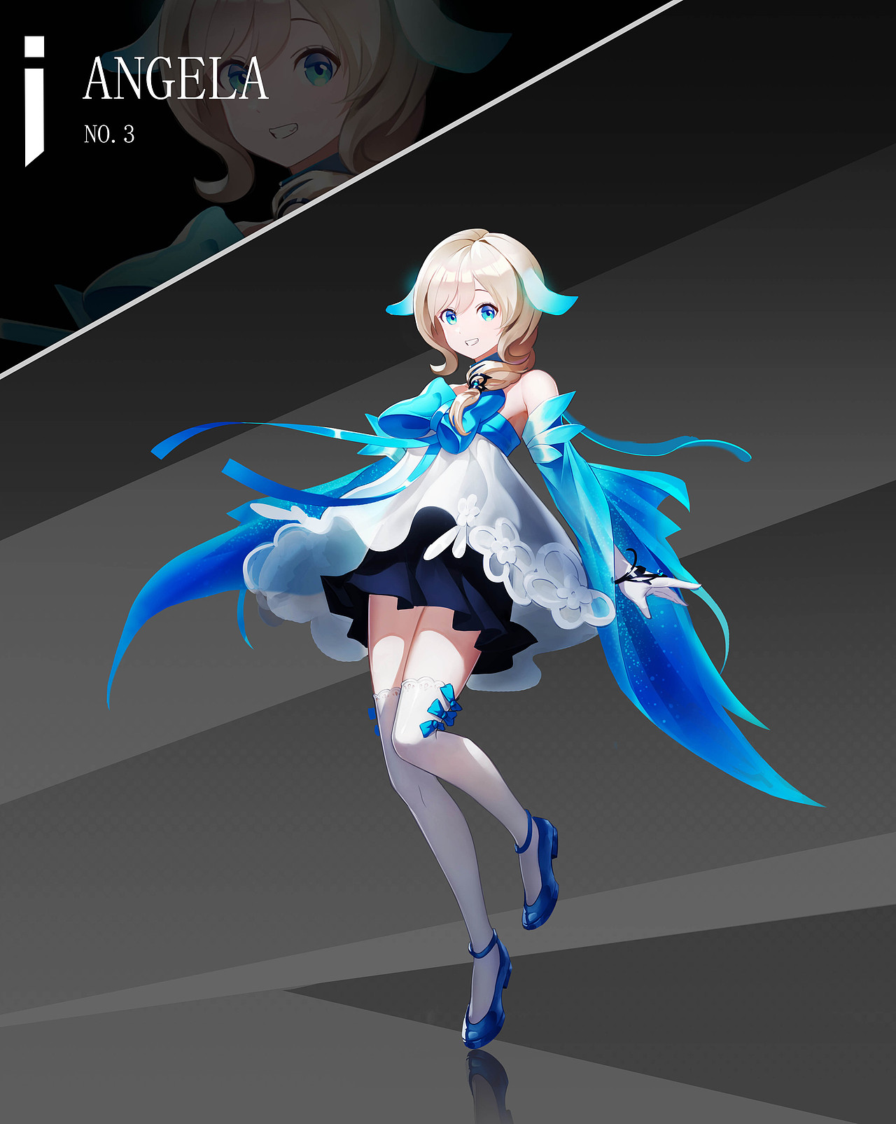 二次元角色设计 插画