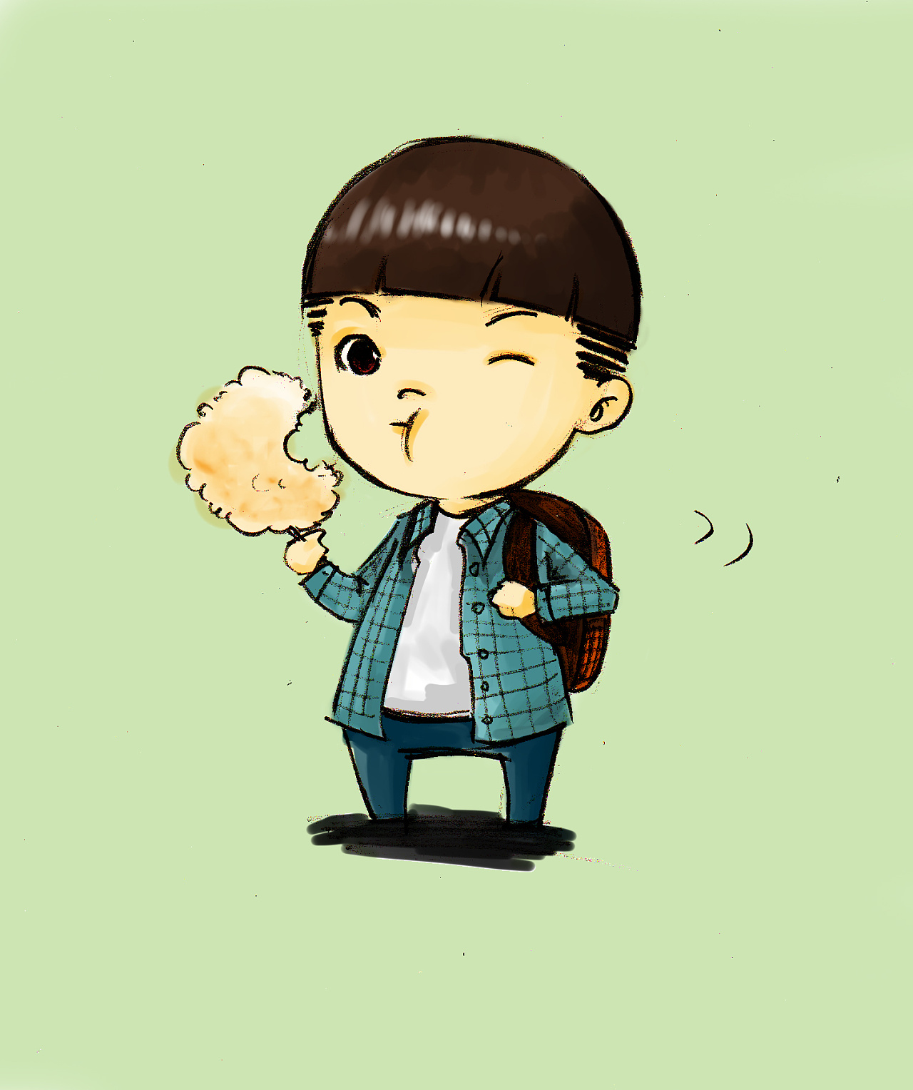 我的一些头像上色 ~~|插画|创作习作|阿飞狗儿 - 原创作品 - 站酷