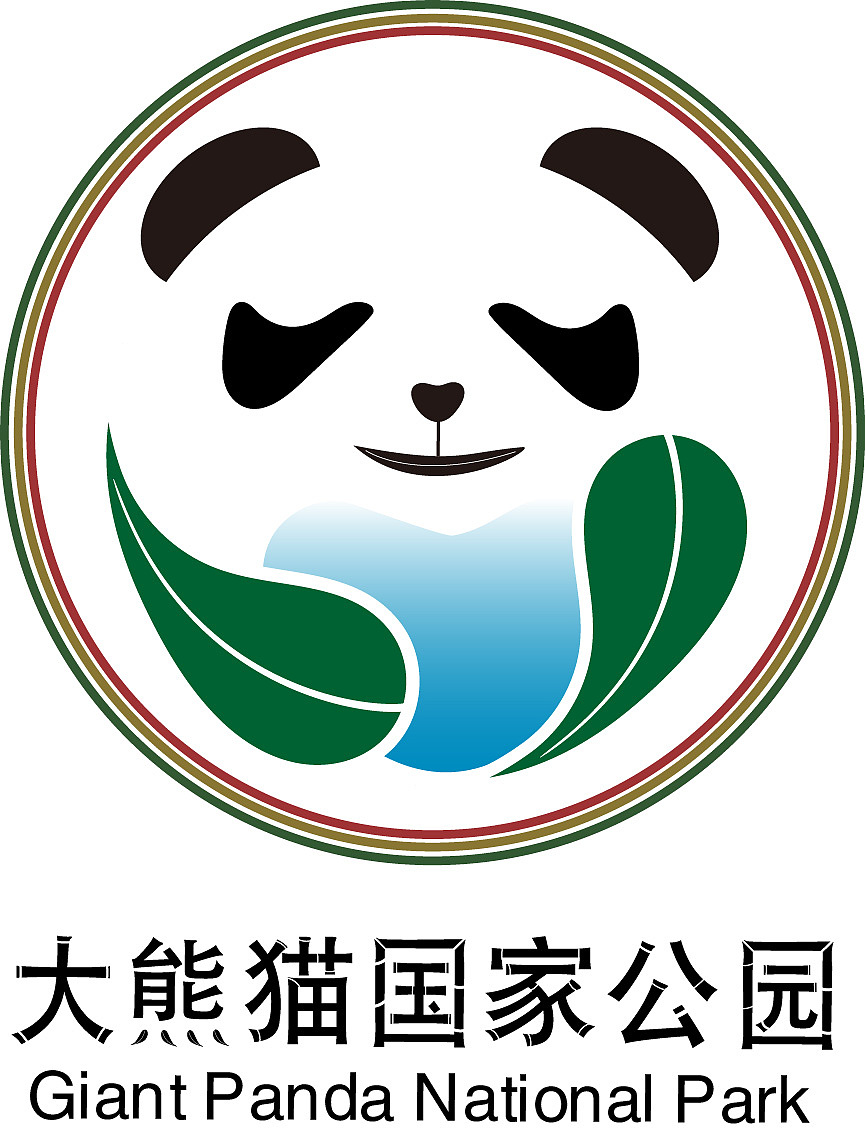 大熊猫国家公园logo设计