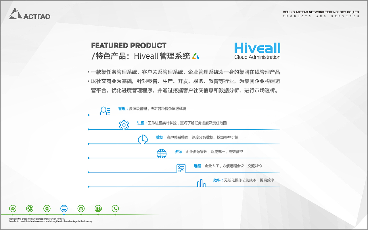 ACTTAO企业官方PPT（图ZNTAzNTAzNjQ=） - PPT/Keynote - 站酷设计师JanonSun原创素材 - 站酷ZCOOL