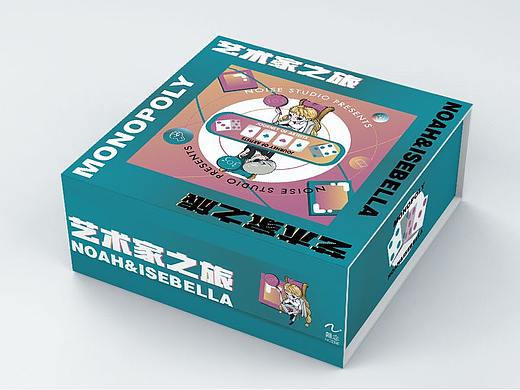 《Noah & Isebella Monopoly·艺术家之旅》