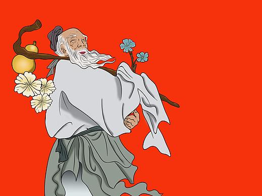 中医药包装插画