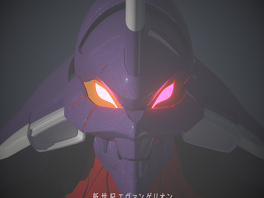 EVA初号机渲染图（个人主页-ZNTI5NzQ4Njg=） - 人物/生物 - 站酷设计师雾岛董香男友原创素材 - 站酷ZCOOL