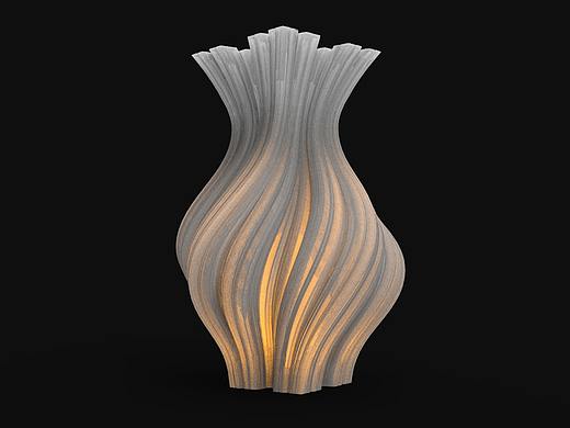 3d打印燈（個人主頁-ZNTg3NjE0NjA=） - 工藝品設(shè)計 - 站酷設(shè)計師ZaomeStudio原創(chuàng)素材 - 站酷ZCOOL