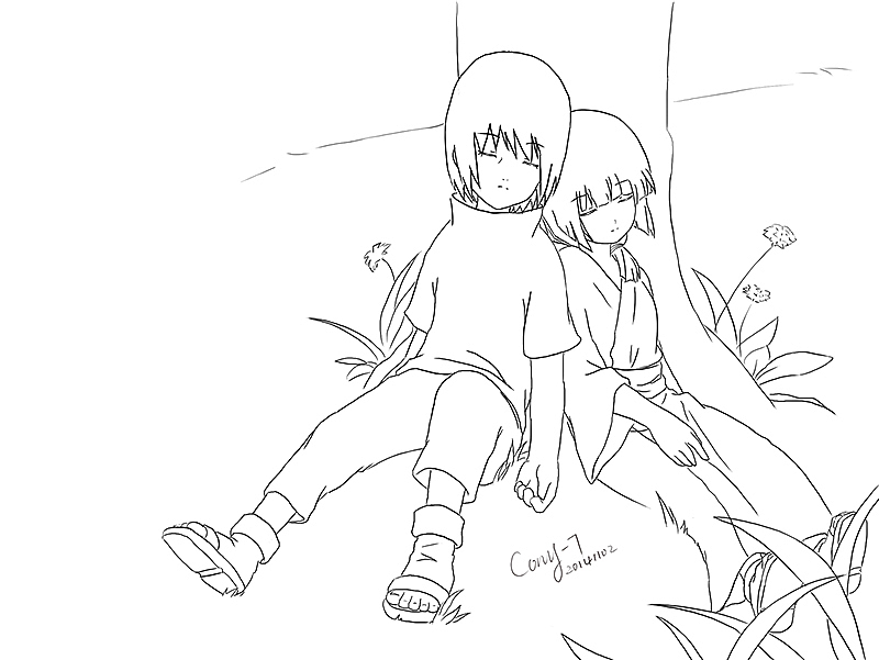 漫画线稿练习
