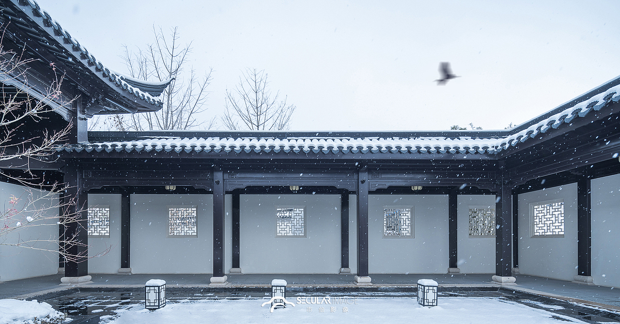 融创·西安揽月府 雪景（图ZMTQyNzMzNjAw） - 环境/建筑摄影 - 站酷设计师市侩原创素材 - 站酷ZCOOL