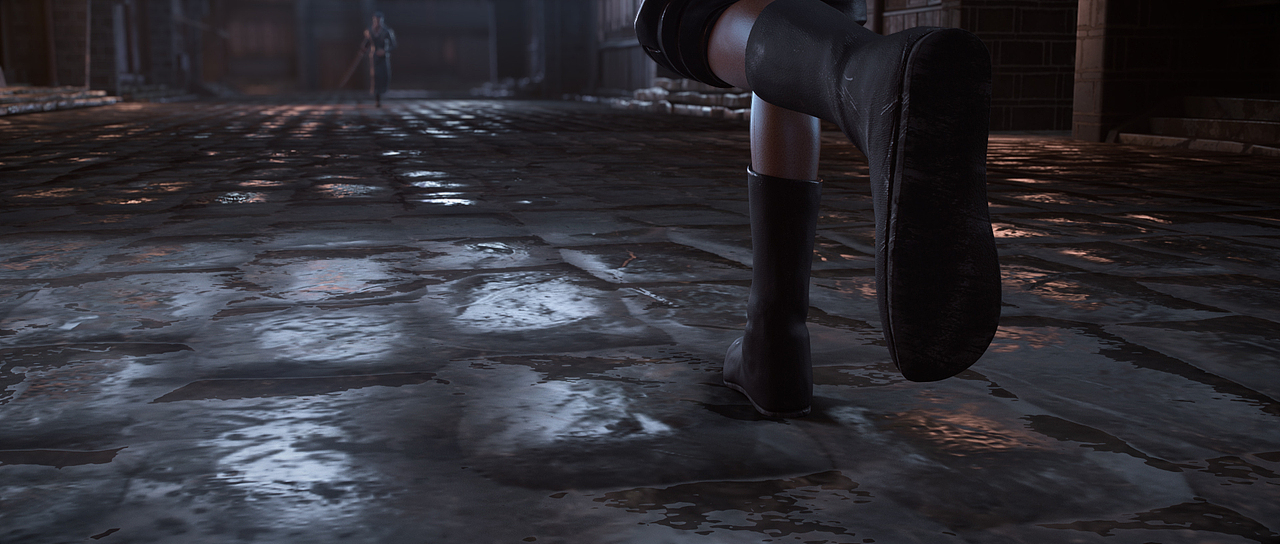 相忘于江湖 毕设渲染图