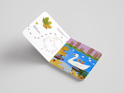 互动儿童绘本/秋日落叶（个人主页-ZNTM5ODA1MjA=） - 绘本 - 站酷设计师琪怪的日常原创素材 - 站酷ZCOOL