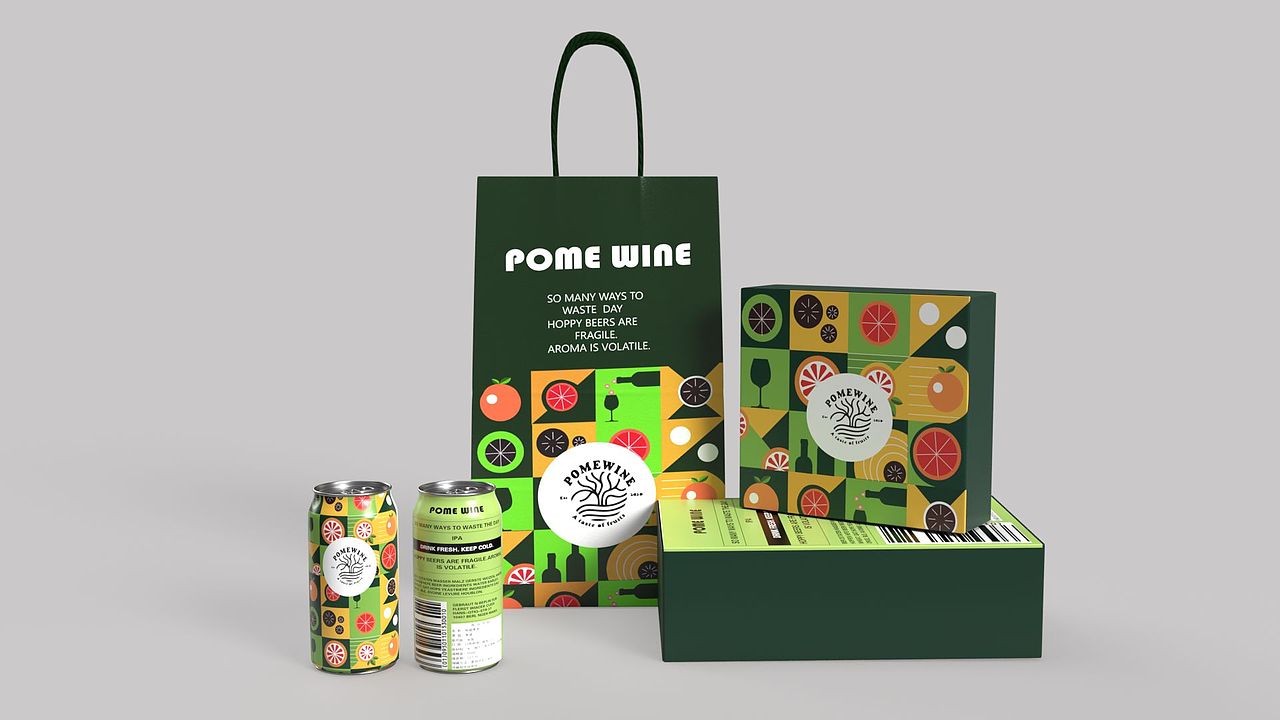 POME WINE（图ZMzE2Nzg2NjM2） - 包装 - 站酷设计师保持极端感觉原创素材 - 站酷ZCOOL