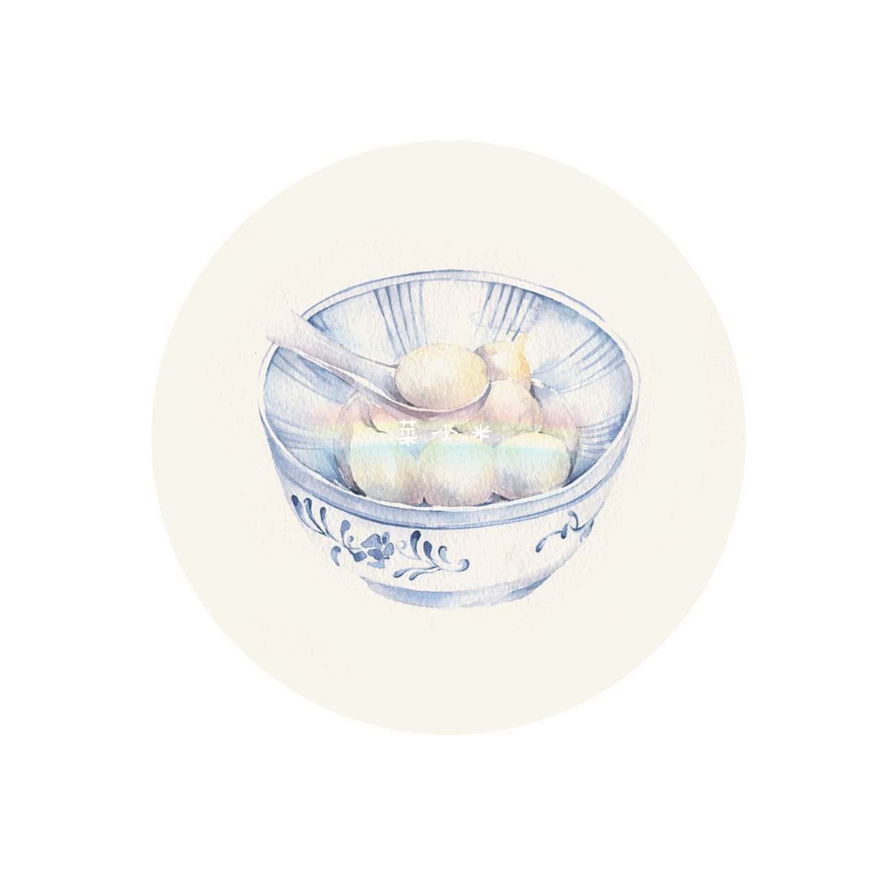 新场古镇水乡(水彩插画明信片已出版)