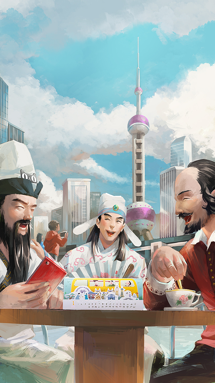 天猫新文创#你好苏州博物馆（图ZMTUxNTg5NzEy） - 商业插画 - 站酷设计师杭州幻绮原创素材 - 站酷ZCOOL