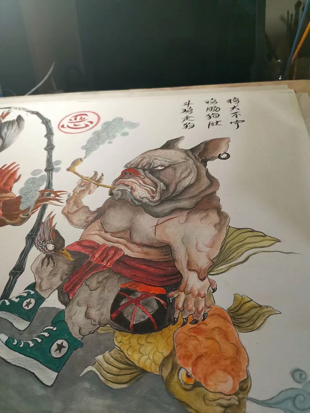 水彩插画（图ZMTkyNjAwNTQ0） - 绘画 - 站酷设计师文治豪原创素材 - 站酷ZCOOL