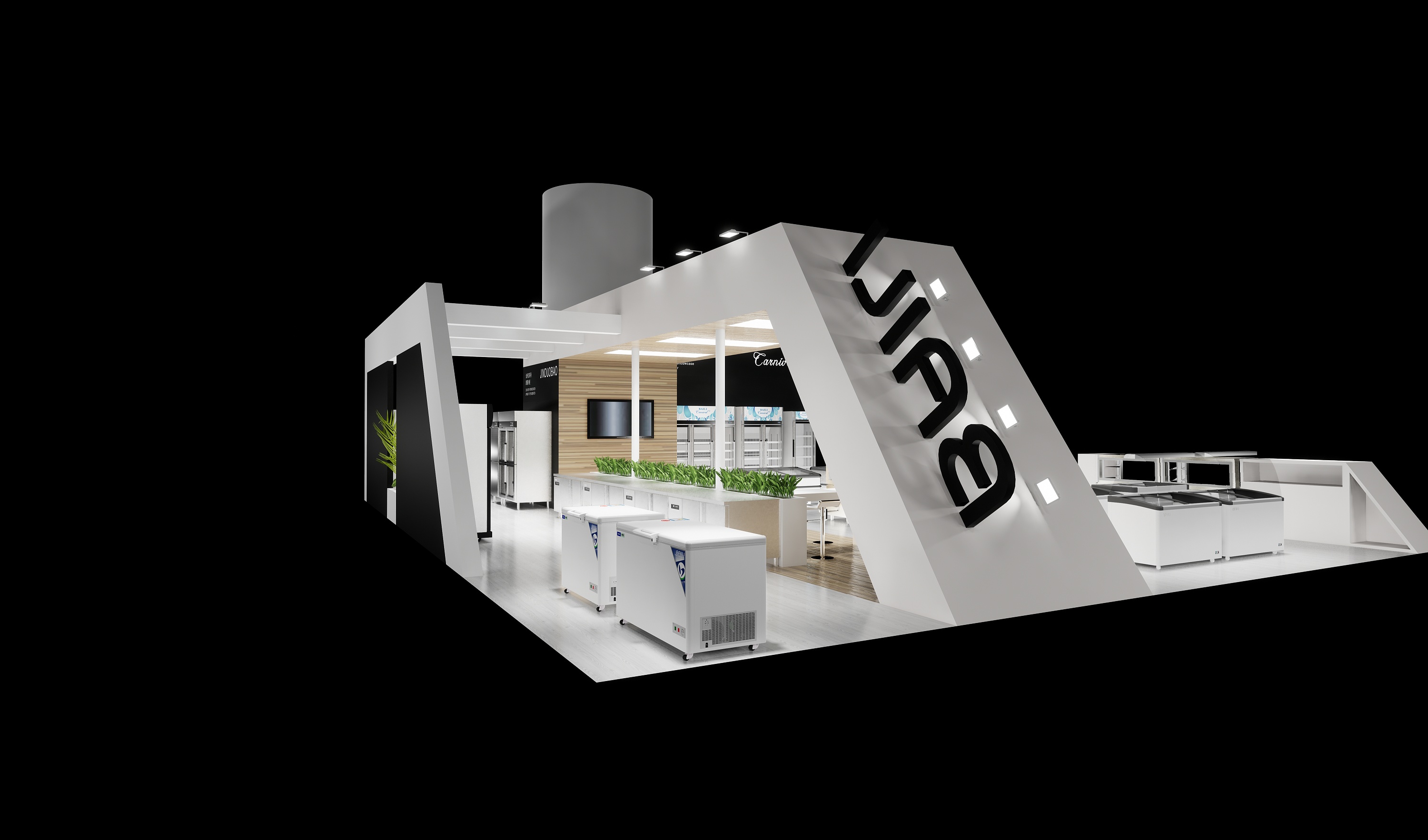 sketchup展览展示设计工作流作品|空间|展陈设计|优象_原创作品-站酷z