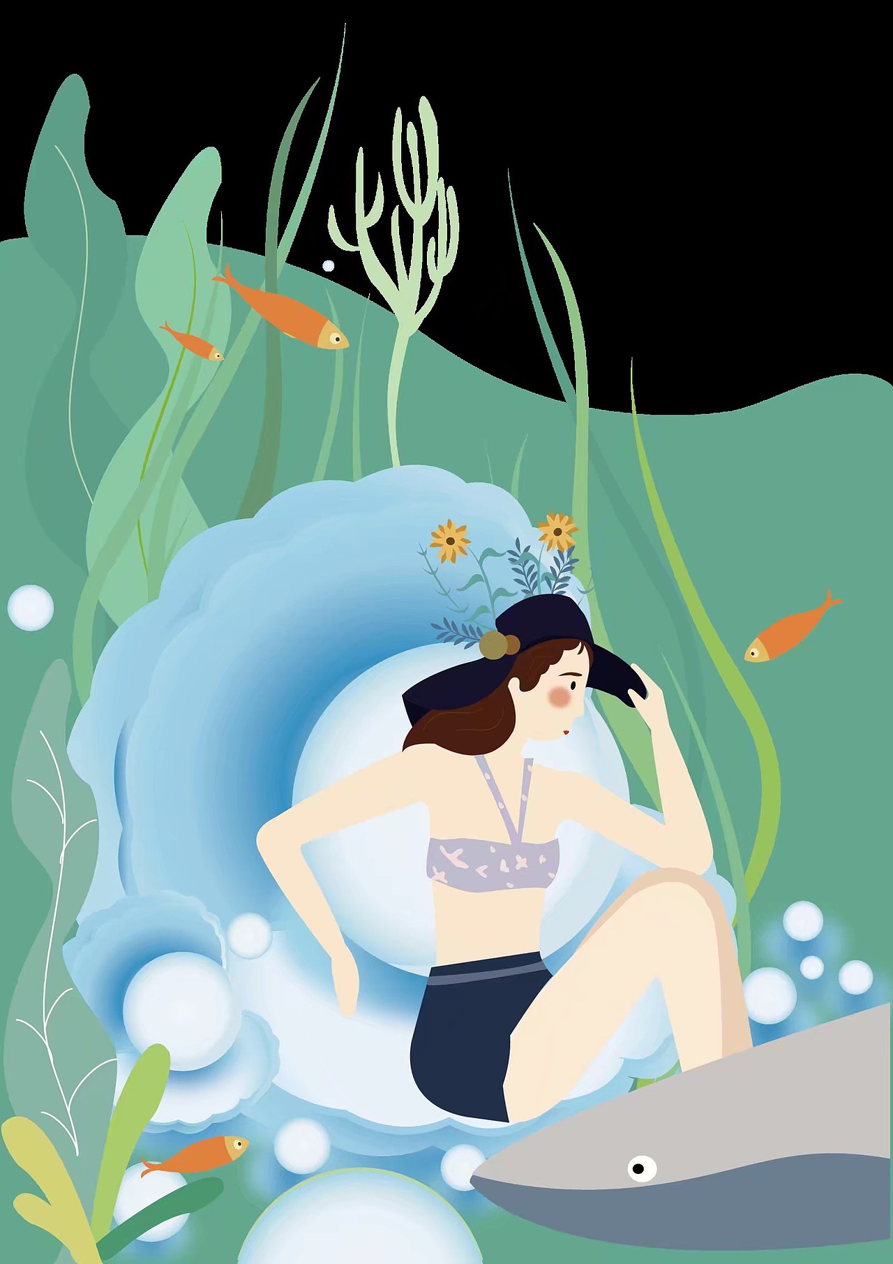 《珍珠女孩》（图ZMjM0NDgxODE2） - 包装 - 站酷设计师bear00Zzzzz原创素材 - 站酷ZCOOL