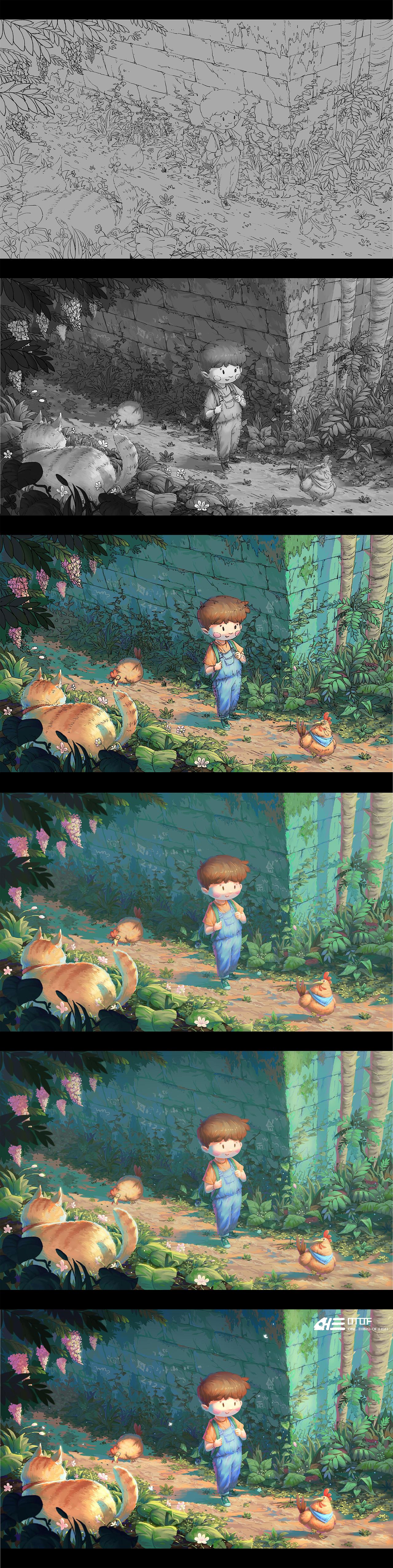 我的童年啊【大合集】（图ZMjU1MDQ4MTky） - 创作习作 - 站酷设计师三分鱼OTOF原创素材 - 站酷ZCOOL