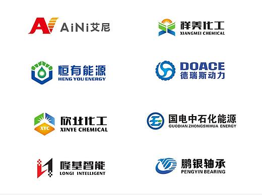 机械化工能源类标志品牌logo设计创艺堂品牌设计案例